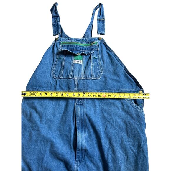 Liberty Overalls Green Tag Denim Size 56 X 30 XXL - Picture 4 of 13